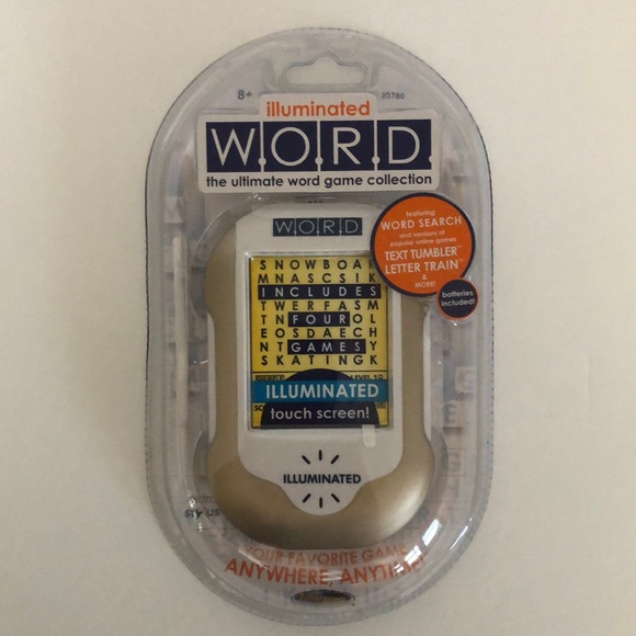 2007 Techno Source Pocket-Sized ILLUMINATED WORD Touch Screen Word Game New - Picture 2 of 10